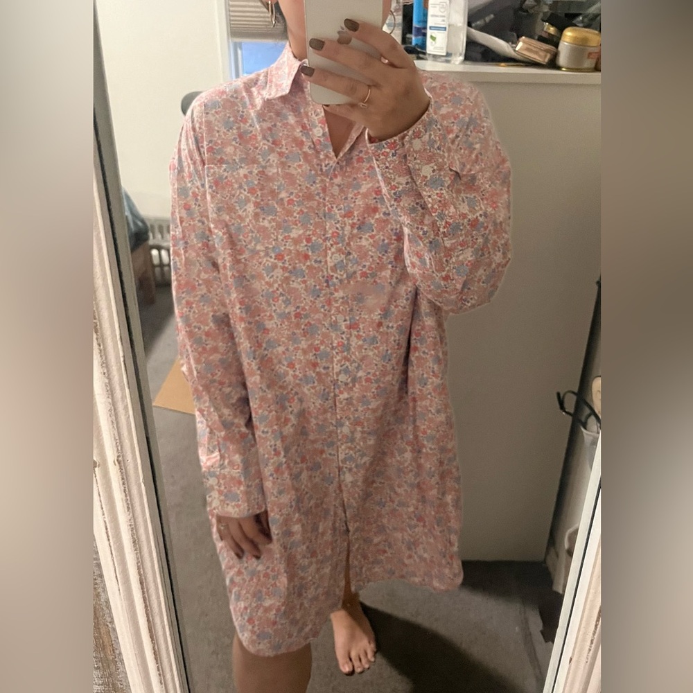 Carly Jean Button-Up Shirt Dress - Picture 5 of 5